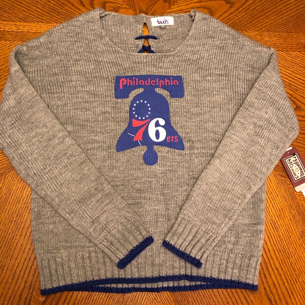 Touch by Alyssa Milano 76ers Sweater